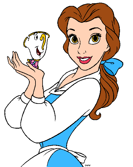 Belle beauty and the beast transparent  gif