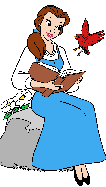 Belle beauty and the beast clipart jpg