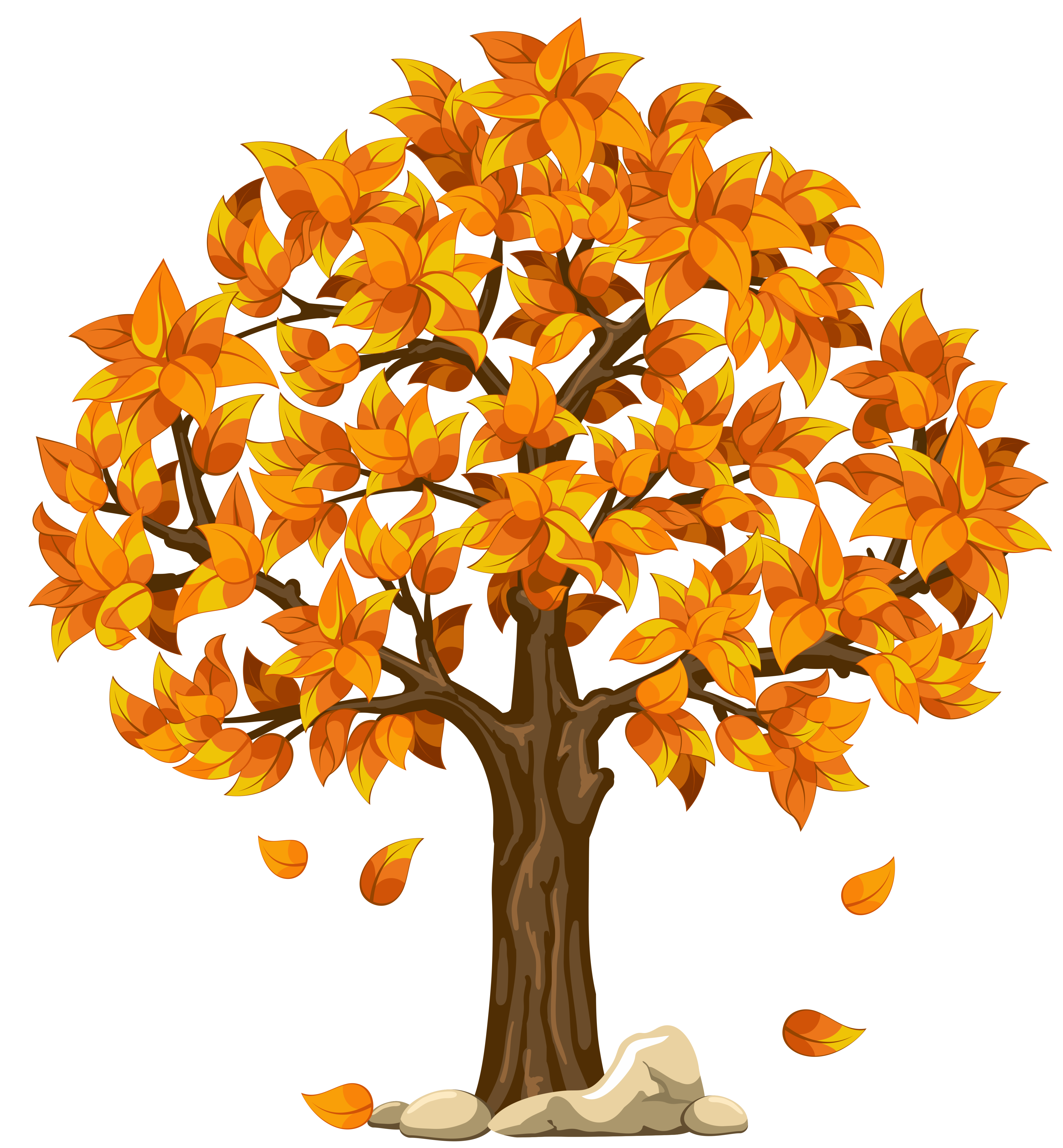 Free Fall Tree Clipart Pictures Clipartix