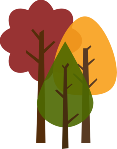 Fall trees clip art at vector clip art png