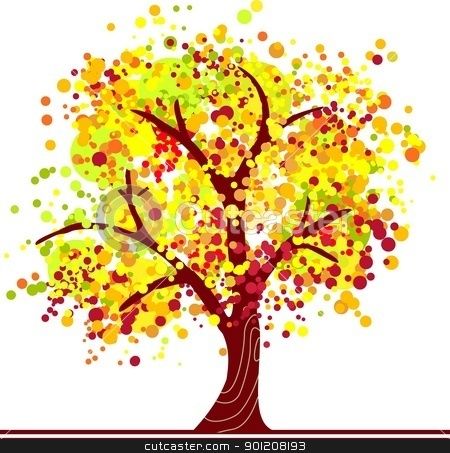 Fall Clipart Bare Fall Tree - Draw A Tree With Snow PNG Image With  Transparent Background | TOPpng