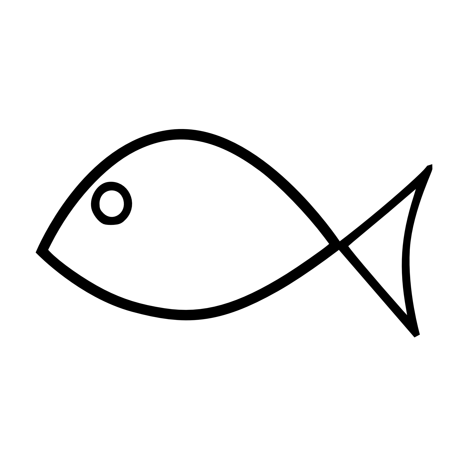 Free fish images black and white download clip art png 4
