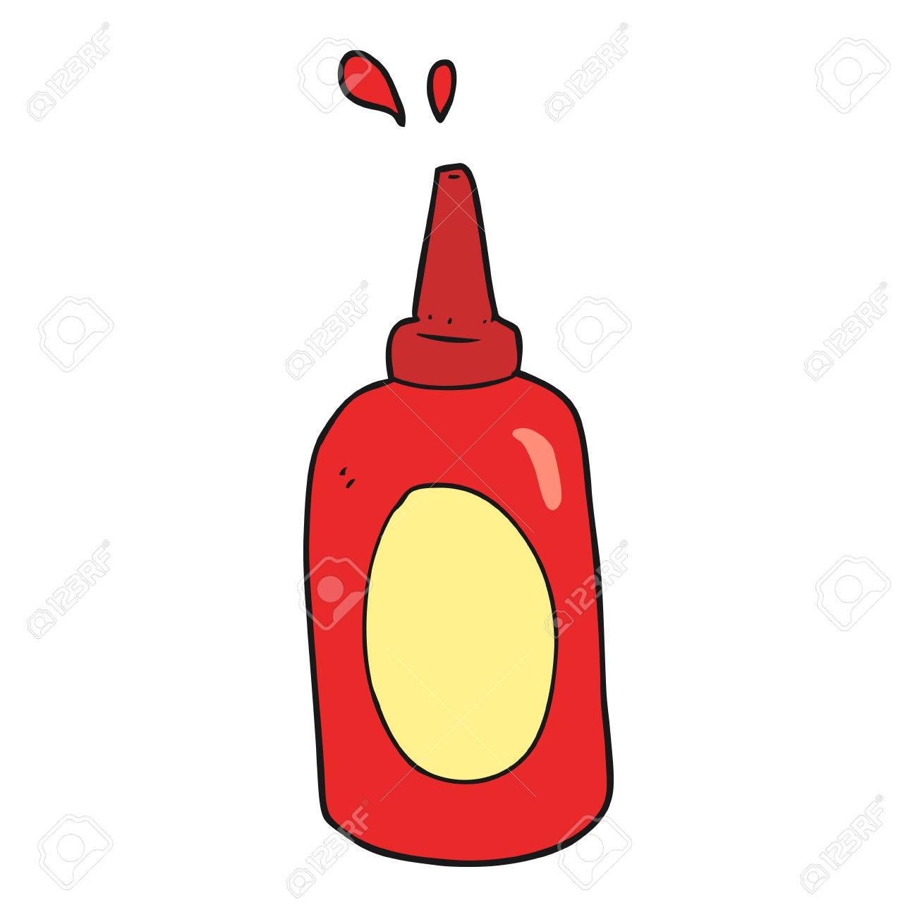 Ketchup bottle cartoon feeding tips jpg