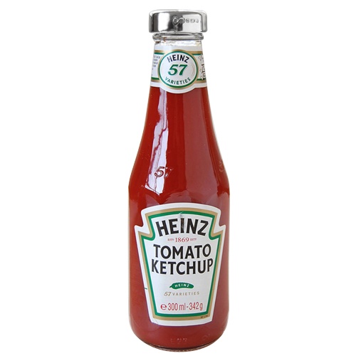 Heinz Ketchup Bottle Cartoon - Ketchup lovers, eat your hearts out