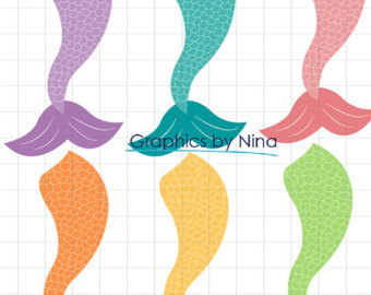 Mermaid tail outline clipart collection jpg