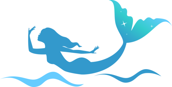 Ariel Mermaid Siren Hand Painted Mermaid Tail Jpg Clipartix
