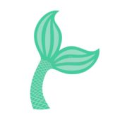 mermaid tail Collection of free tail clipart silhouette 5 finger jpg ...