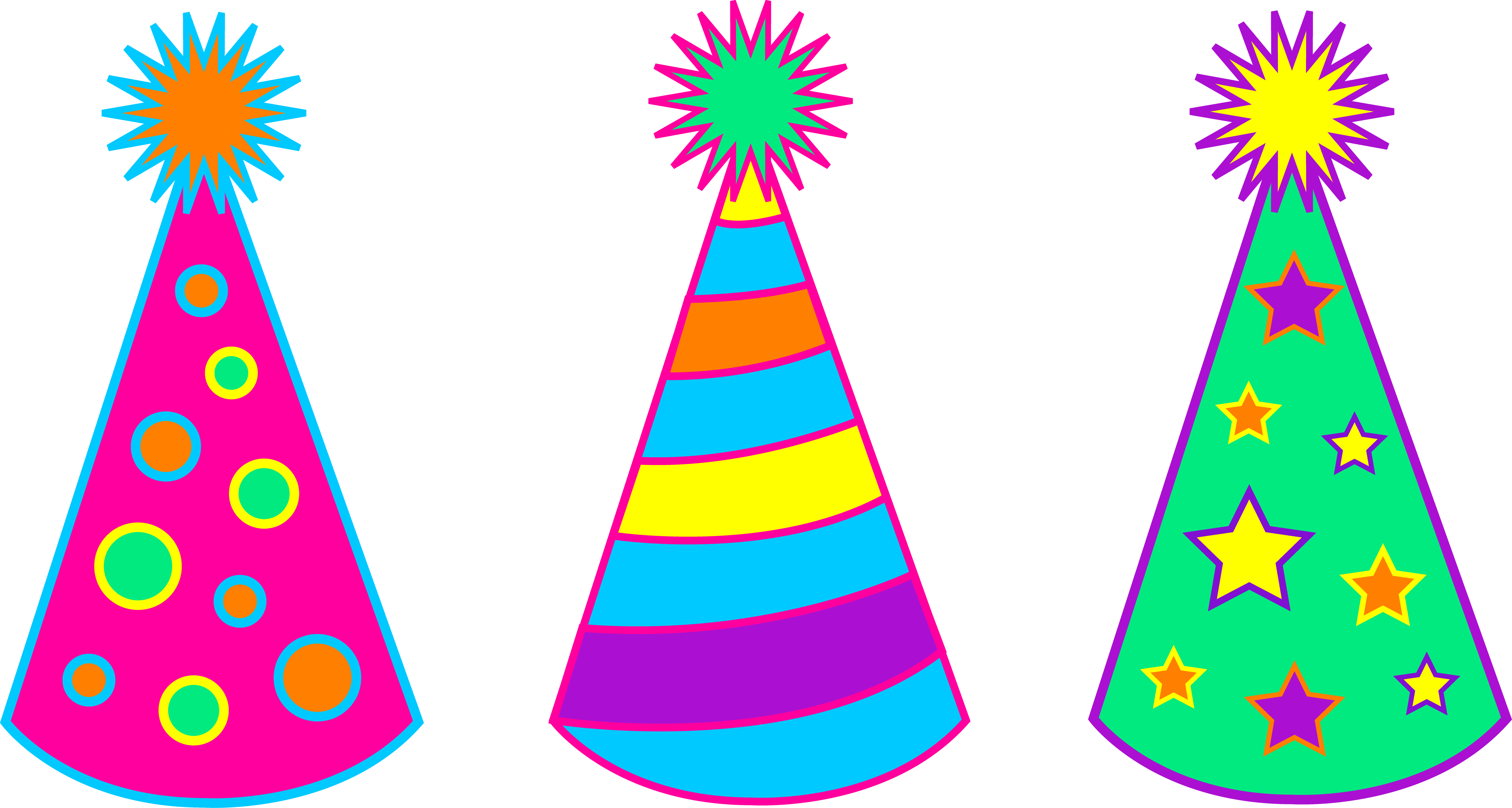 Free party hats cliparts download clip art on png