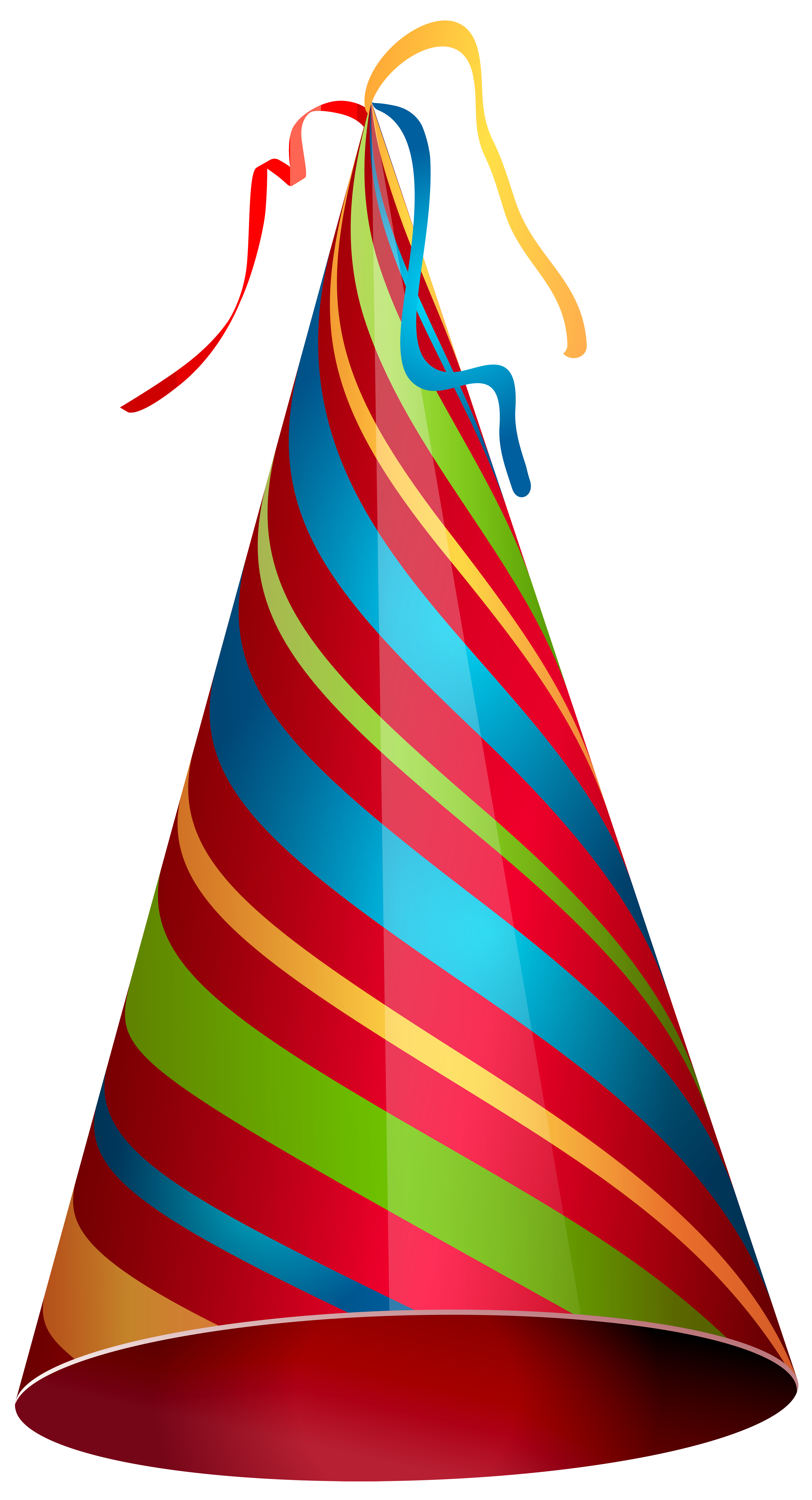 Colorful Party Hat Transparent Clip Art Image Gallery Png Clipartix