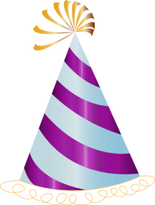 Purple party hat clip art at vector clip art png