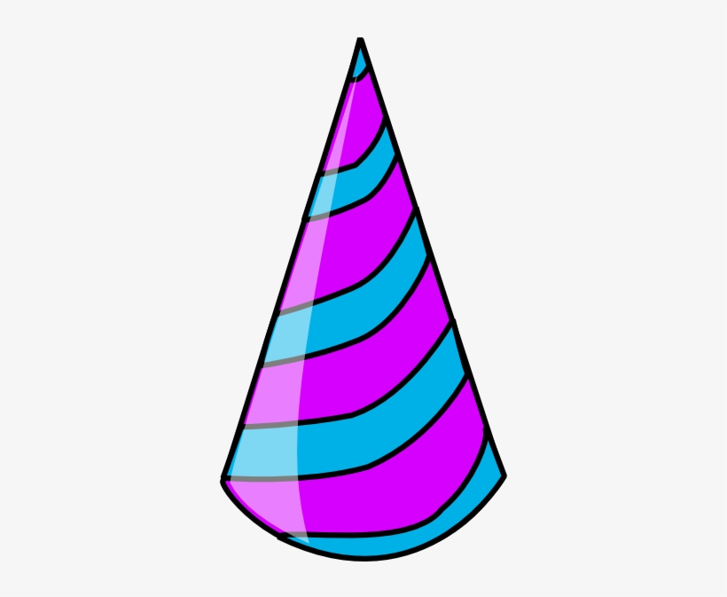 party hat Birthday hat clipart party blue and purple free png