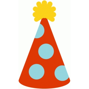party hat Birthday hat silhouette design store designs clipart jpg