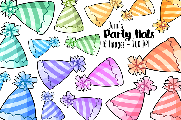 Kawaii party hat clipart png
