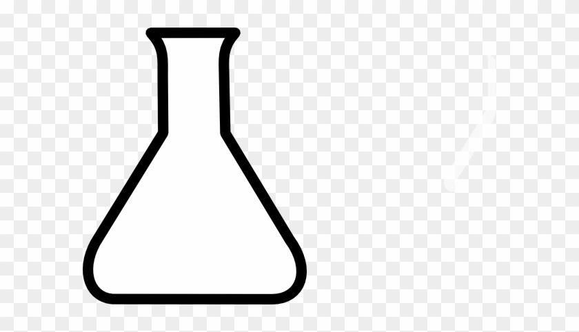 Science clipart black and white conical flask clip art free png