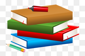 Stack of books top clip art free clipart image png