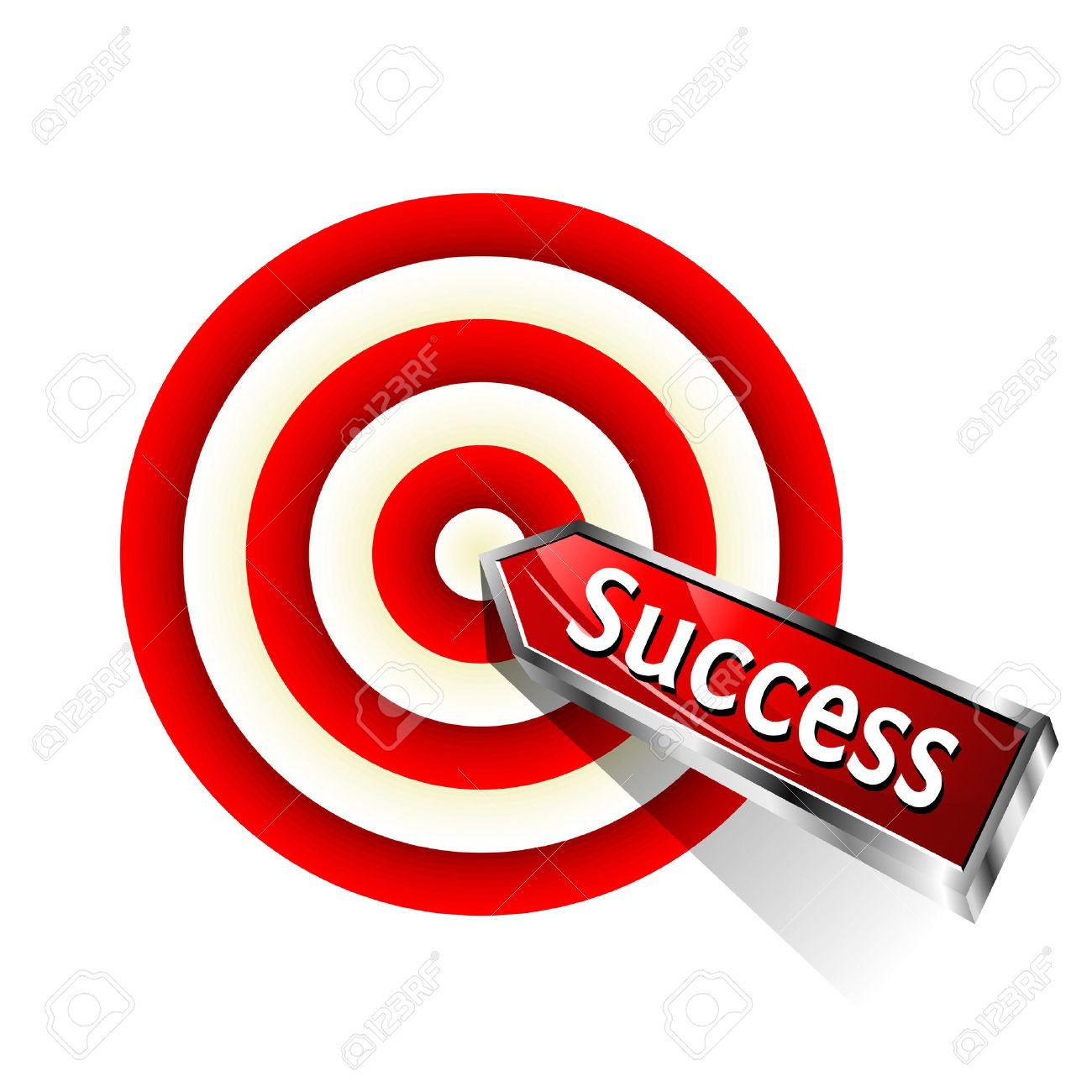 Target success clipart jpg