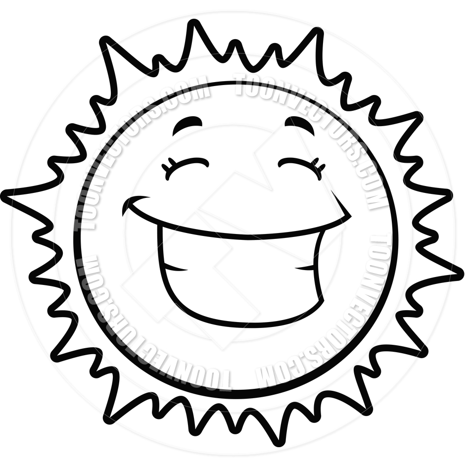 Free Sun Clipart Black and White Pictures Clipartix