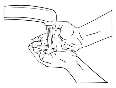 washing hands Washing hand ver 6 like wash hands clipart black and jpg