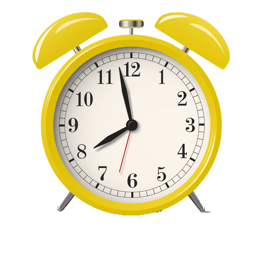 Alarm clock clipart all background