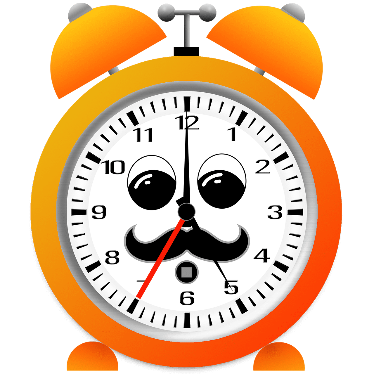Alarm clock time clipart picture
