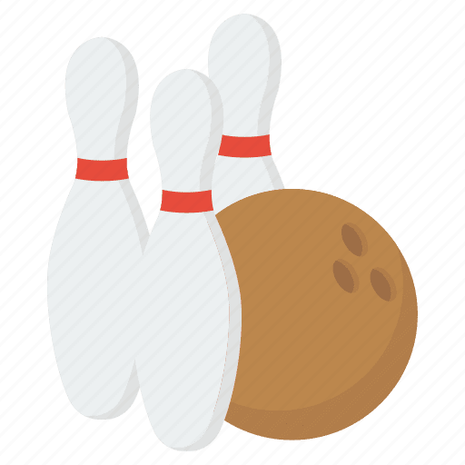 Alley pins bowling ball game pin clipart background