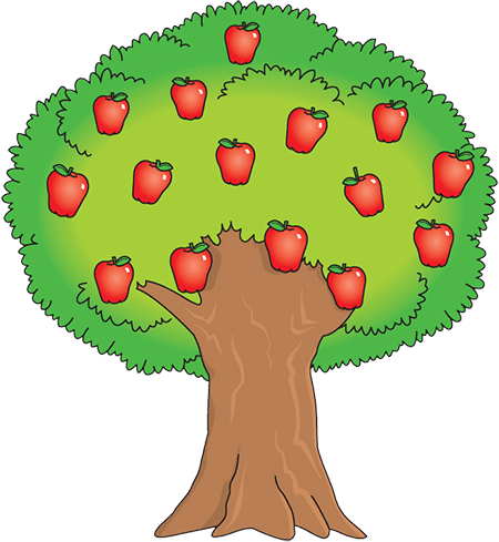 Apple tree natures nightmare clipart clip art