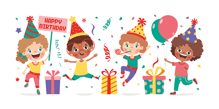 Birthday party hunter ice skating stadium parties groups clipart background