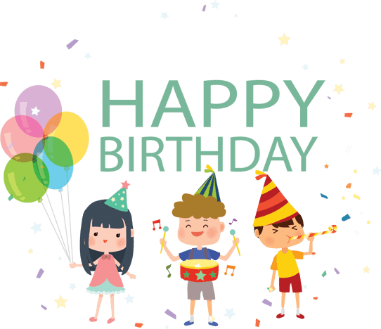 Birthday party part red mountain open farm clipart clip art