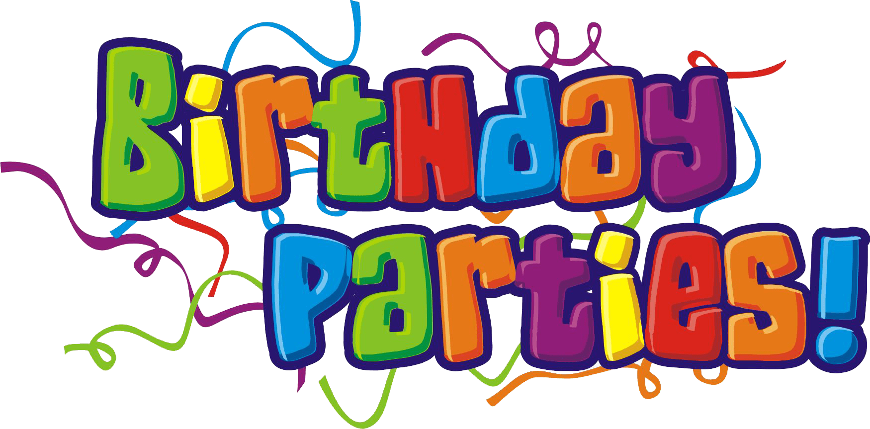 Birthday party parties clipart background