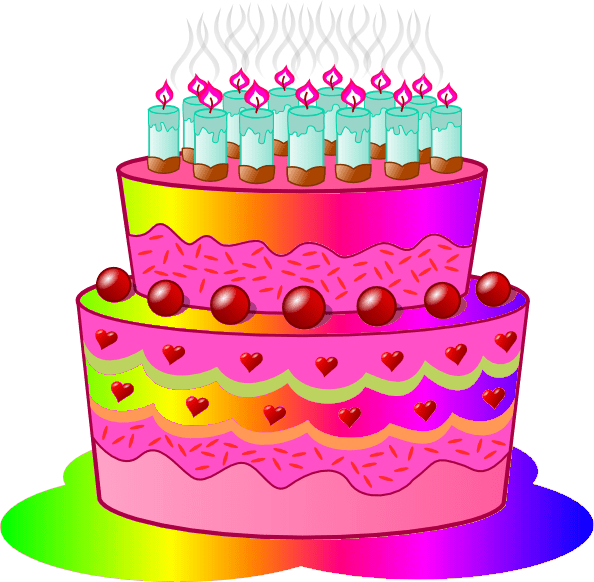 Birthday party style guide clker cake clipart princess transparent