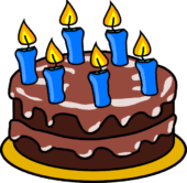 Birthday party years cake clipart vector clip – Clipartix