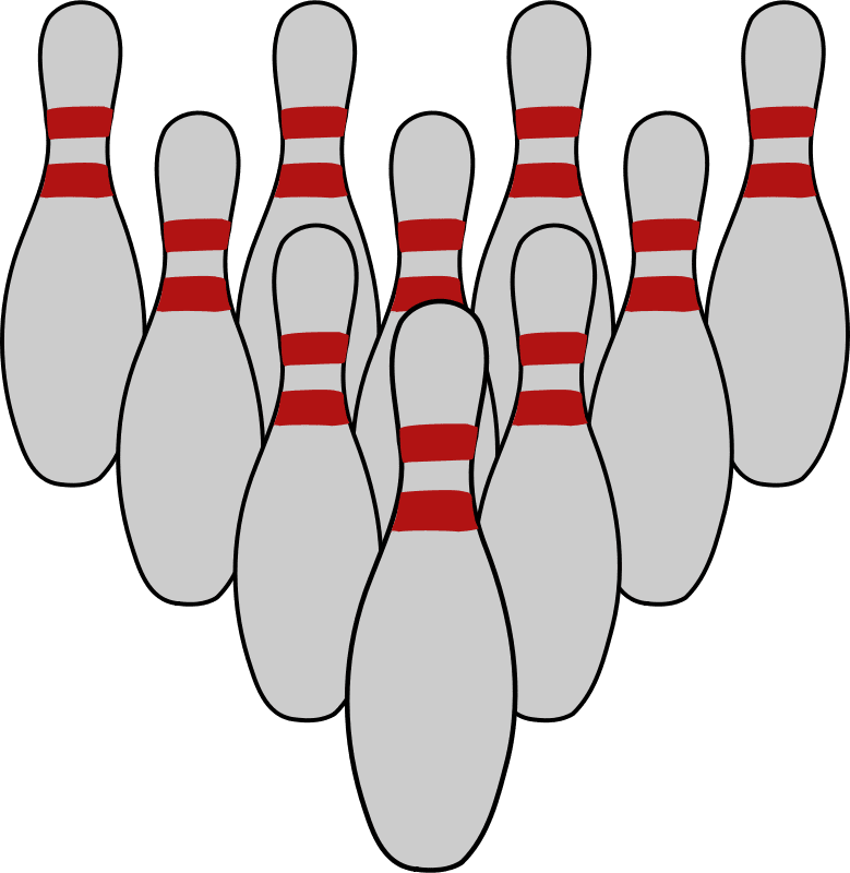 Bowling pin clipart tenpins by mazeo background