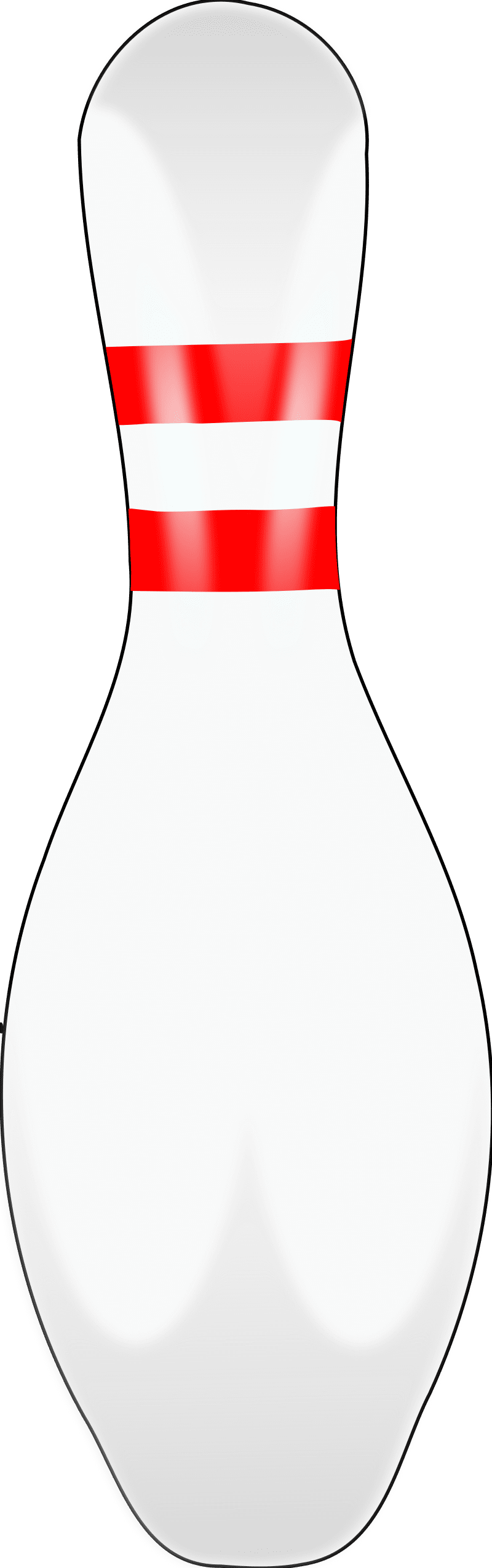 Bowling pin commons clipart logo 2