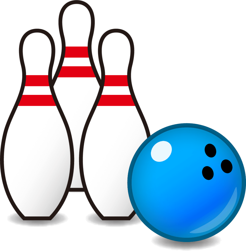 Bowling pin emoji for clipart clip art