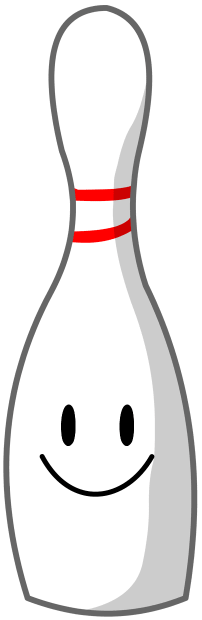 Bowling pin from battle for dream island by skinnybeans clipart image