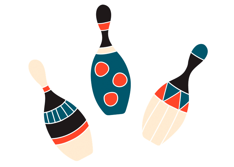 Bowling pin images photos stickers clipart