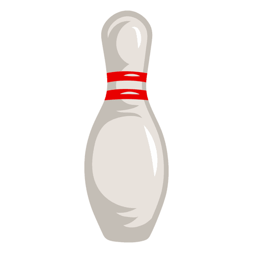 Bowling pin single design for shirts clipart image