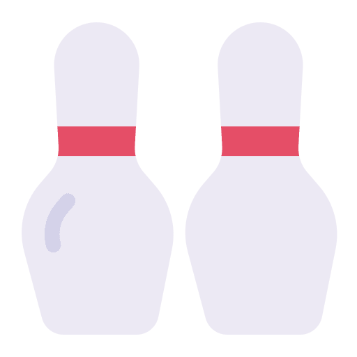 Bowling pin sports and petition clipart image