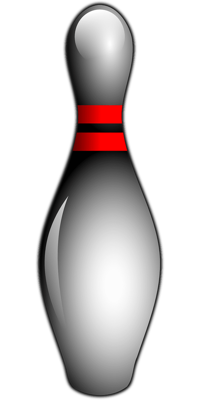 Bowling pin sports vector graphic clipart