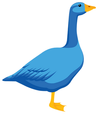 Careers with blue goose clipart photo