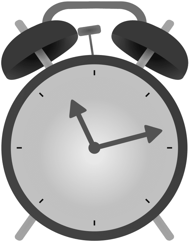 Clipart alarm clock by anonymous background