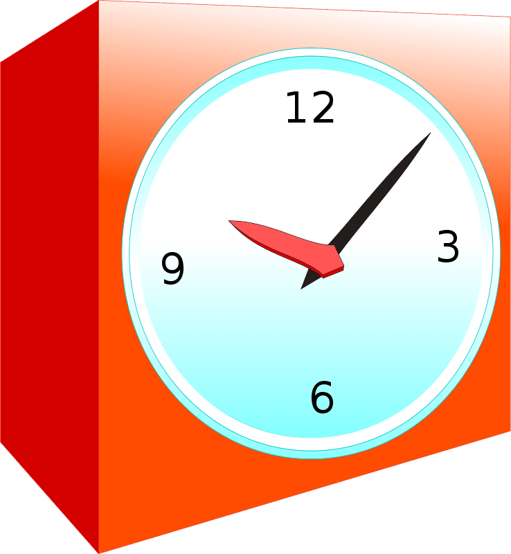 Clipart analog alarm clock airw logo