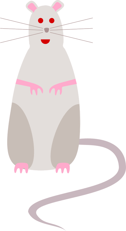 Clipart rat by ac background