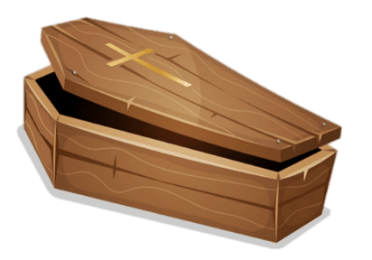 Coffin clipart logo