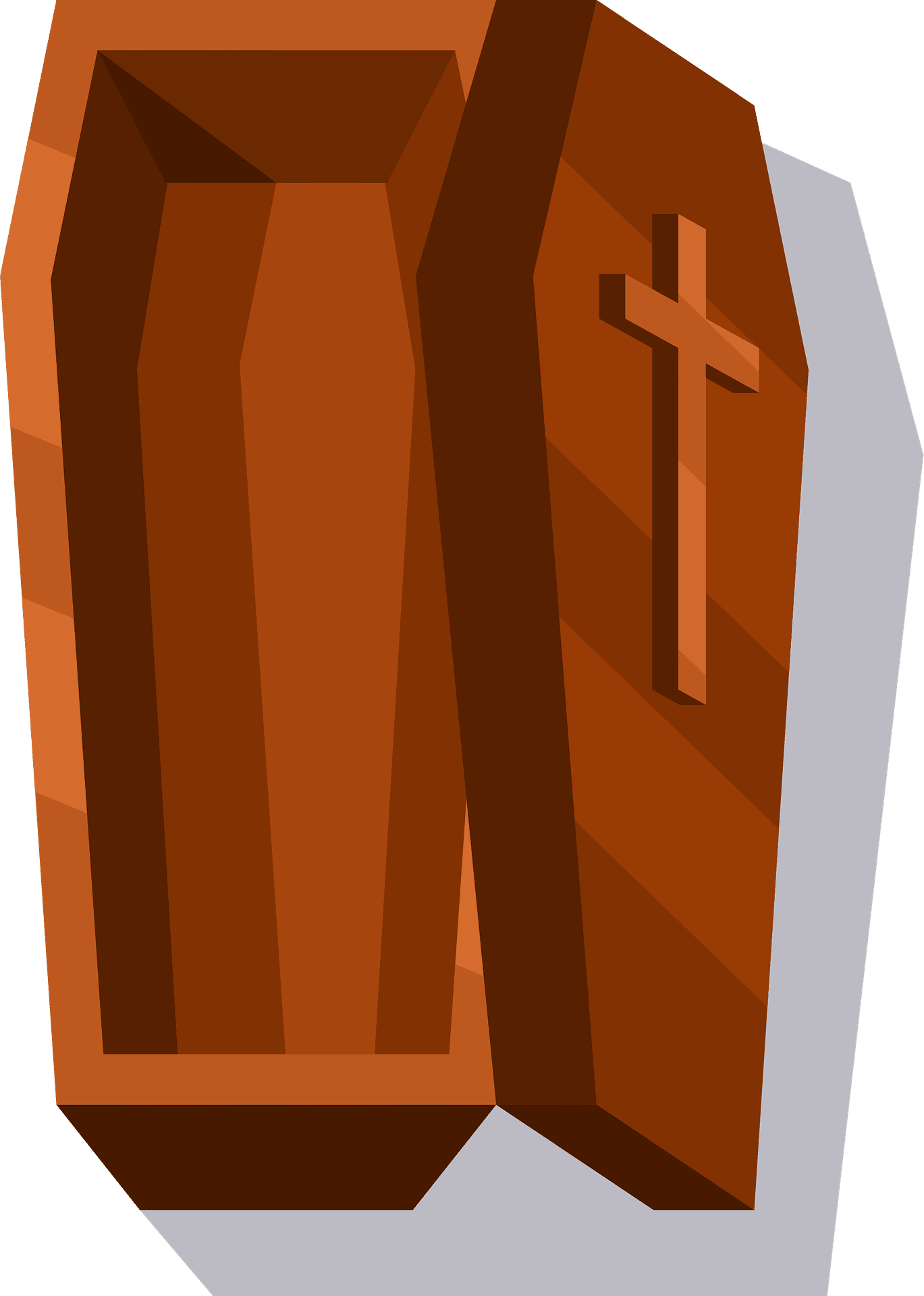 Coffin clipart transparent