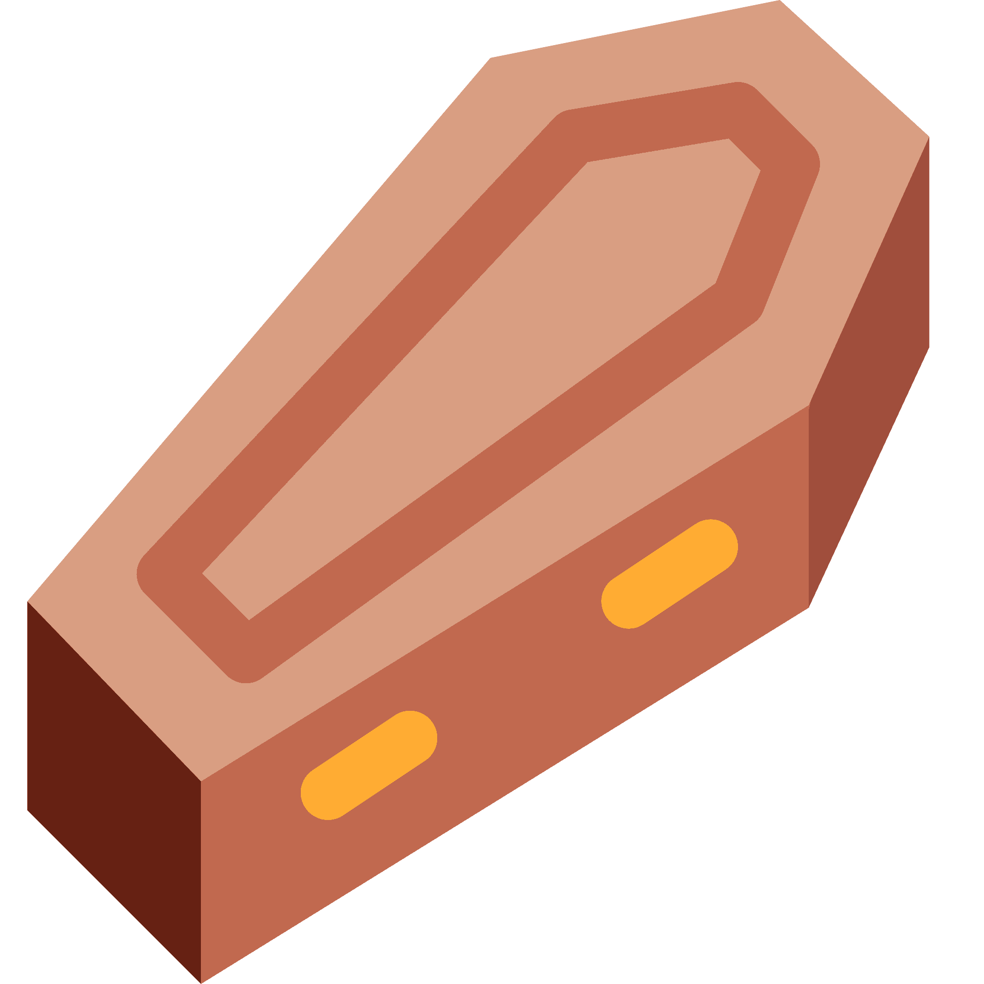 Coffin emoji clipart vector 2