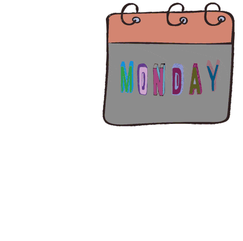 Days monday sticker tuesday discover share clipart free