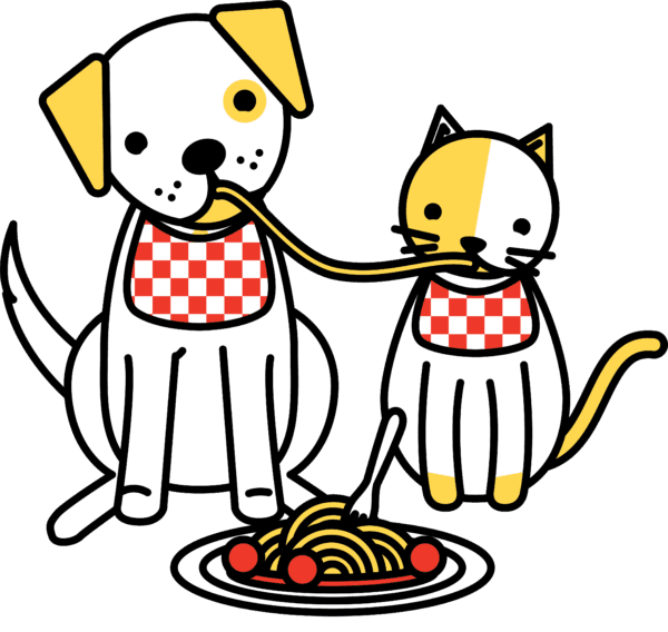 Eating pat paws itively pasta friends for animals of metro detroit clipart clip art