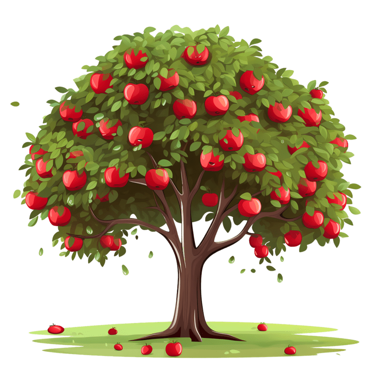 Fruit apple tree others clipart clip art