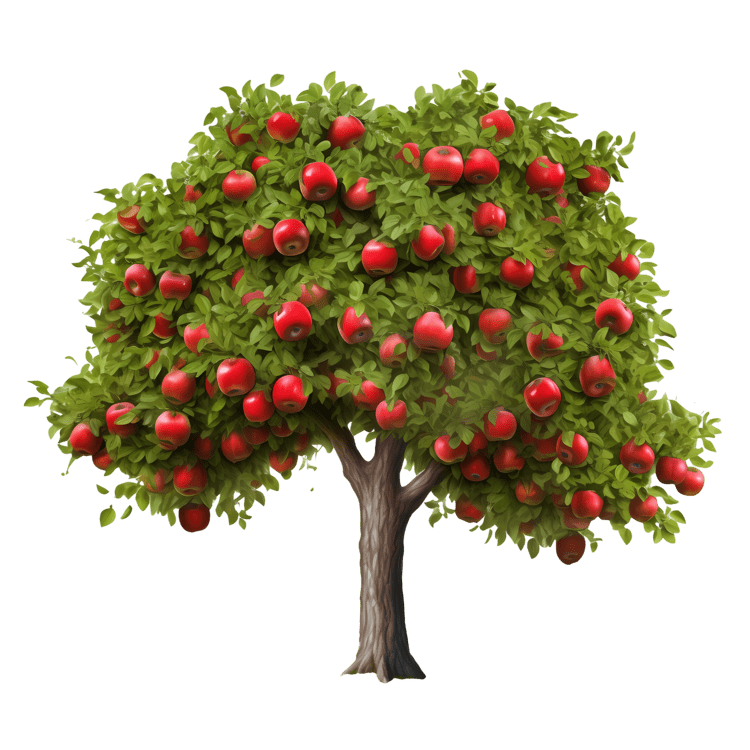 Fruit apple tree others clipart free